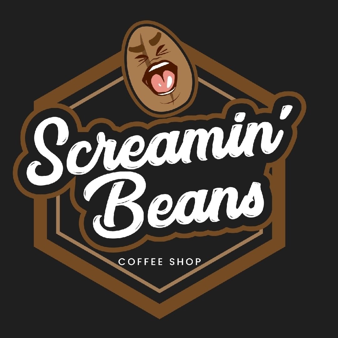 Screamin' Beans Cafe and Roastery logo